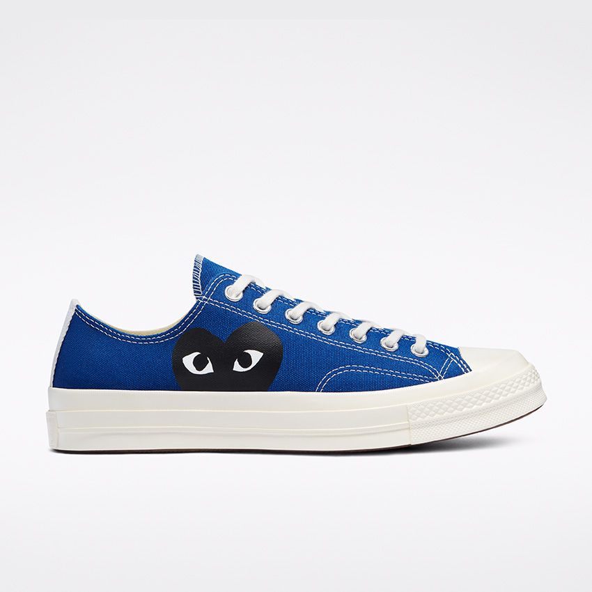 Tennarit ja kengät Converse Converse x Comme des Garçons PLAY x Chuck 70 Low Sininen | 171848C, 0