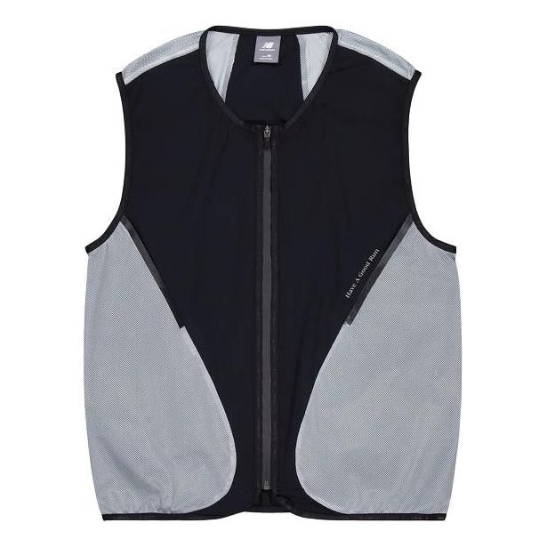 Liivi New Balance Running Vest With Mesh Musta | NJE25081-BK