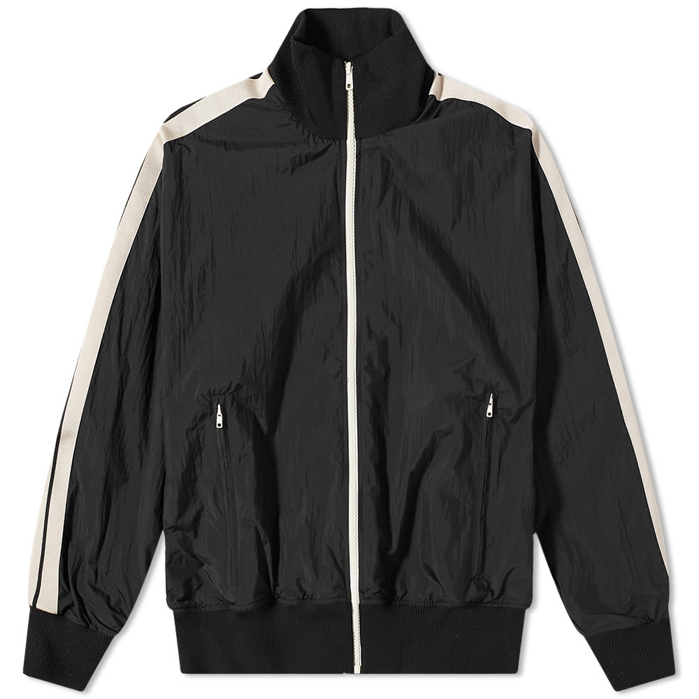 Bomber-takki Palm Angels Curved Logo Track Jacket Musta | PMBD030C99FAB0011001, 0