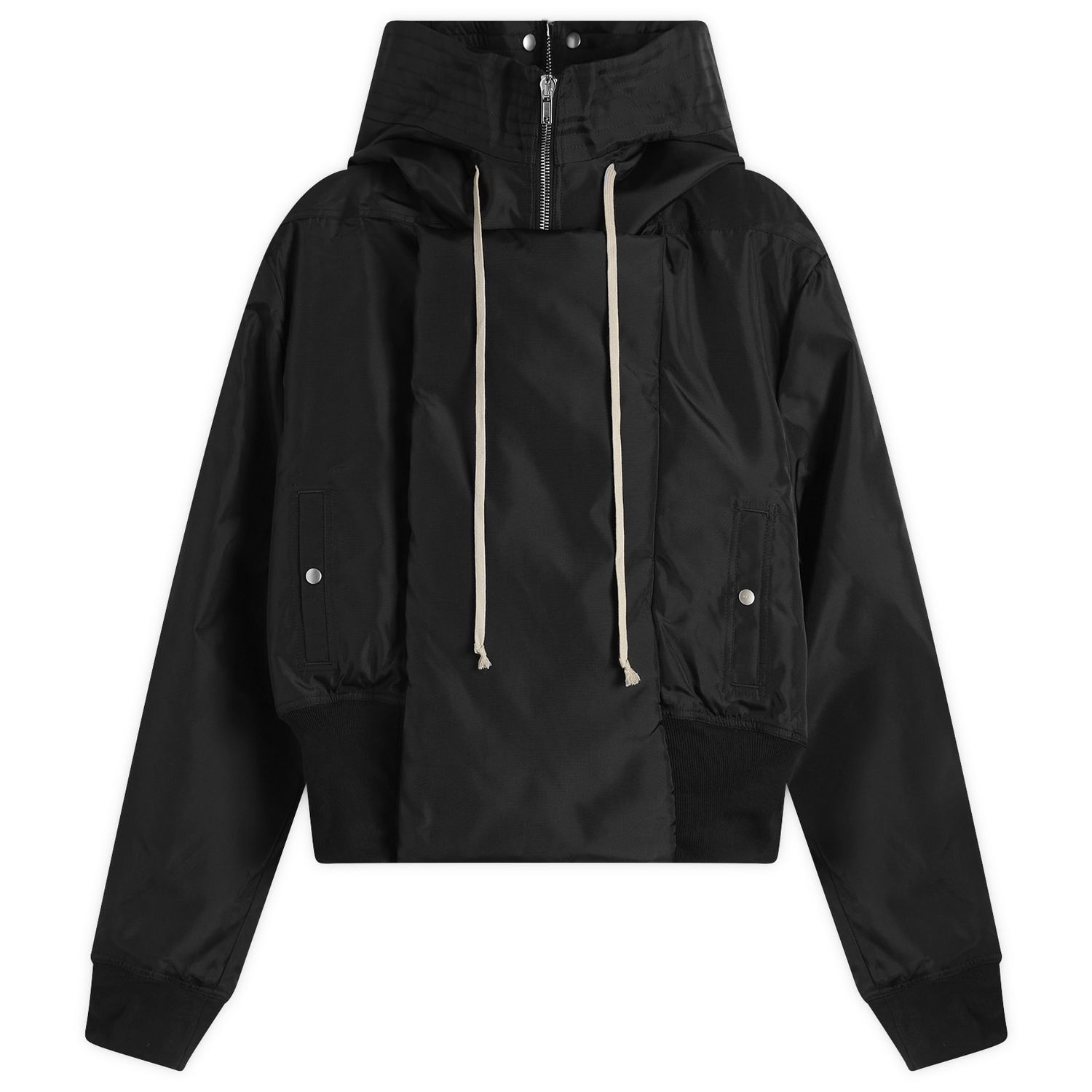 Parka Rick Owens Rick Owens DRKSHDW Cropped Alice Parka Jacket Musta | DU02E7781-NCV-09, 0