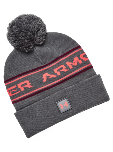 Pipo Under Armour Halftime Pom Beanie Harmaa | 1379985-013