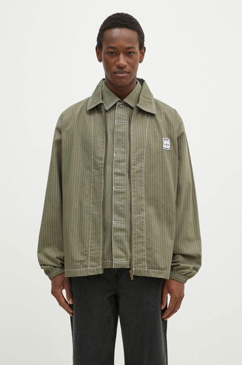 Tuulitakki adidas Originals Wabash Nylon Coach Jacket Vihreä | JP4484