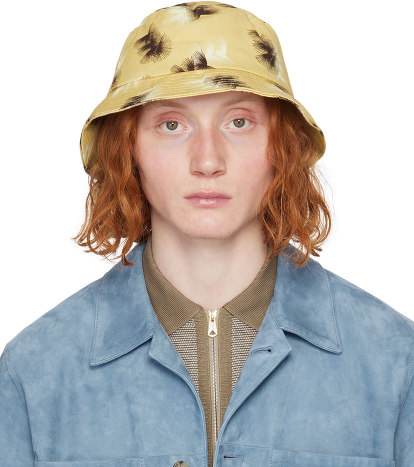 Hattu Paul Smith Paul Smith Sunflare Print Bucket Hat Keltainen | M1A-921DT-M778-10