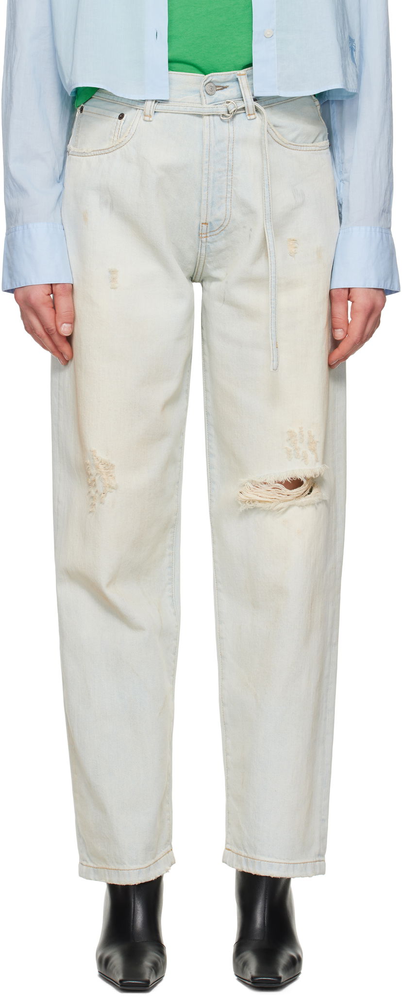 Jeans Acne Studios Acne Studios Loose Fit 1991F Jeans Sininen | C00075-