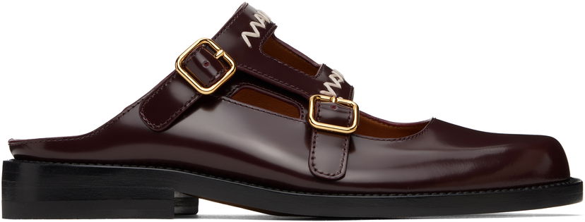 Vaatteet Marni Marni Bambi 3.0 Loafers Burgundia | SBMS010202 PS679