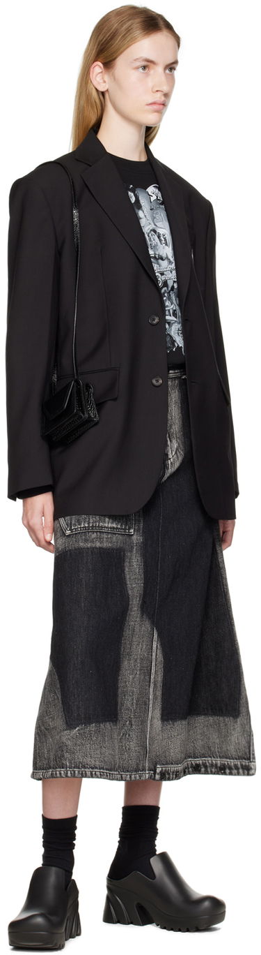 Villapaita We11done Movie Collage Graphic Sweatshirt Musta | WD-TS3-22-743-U-BK, 3