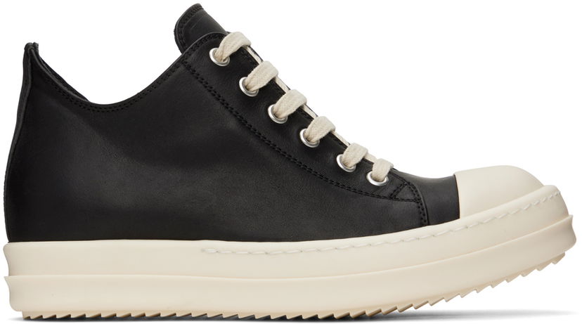 Tennarit ja kengät Rick Owens Low Sneakers Musta | RP01D2891 LOO