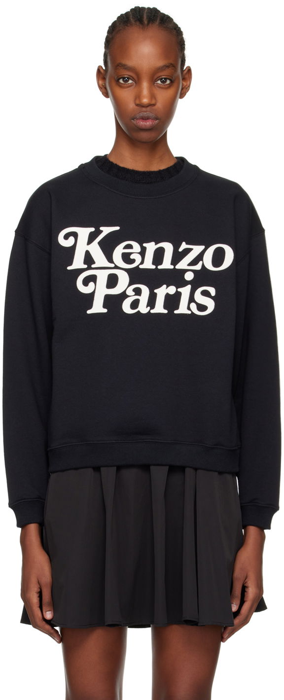 Huppari KENZO Paris VERDY Edition Sweatshirt Musta | FE52SW1274MF