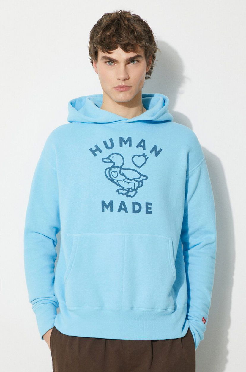Huppari Human Made Graphic Print Hoodie Sininen | HM27CS028