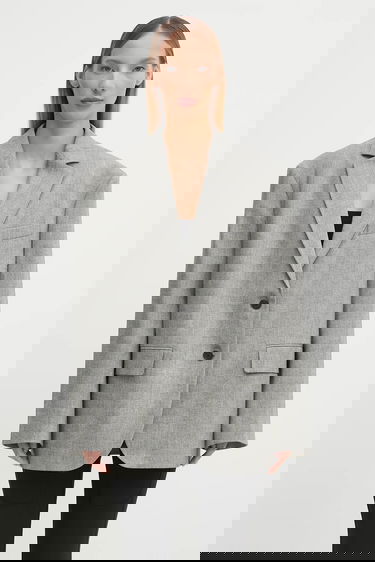 Takki Anine Bing Anine Bing Quinn Blazer Harmaa | A.01.10970, 0