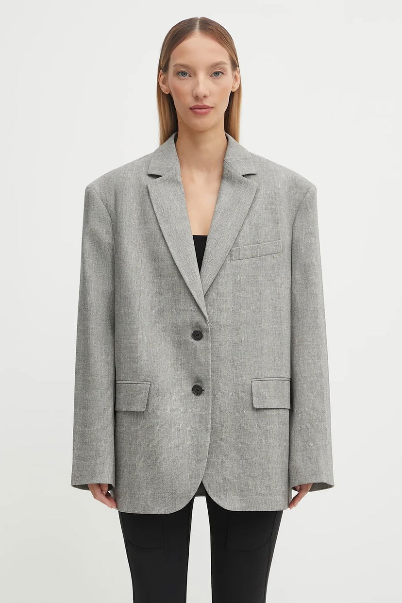 Takki Anine Bing Anine Bing Quinn Blazer Harmaa | A.01.10970