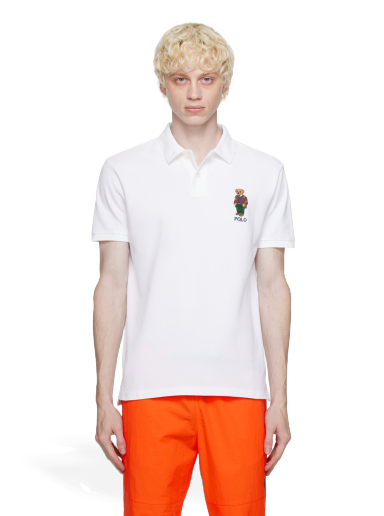 Poolopaita Polo by Ralph Lauren Polo Bear Polo Shirt Valkoinen | 710853312021