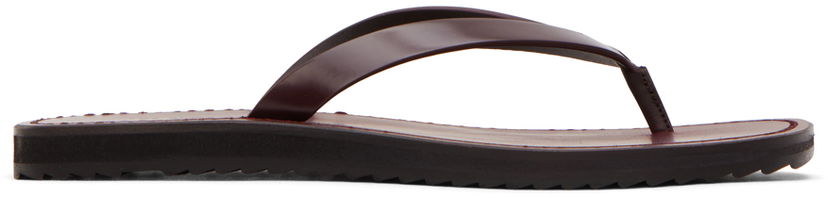 Vaatteet The Row The Row City Sandals Burgundia | F1388-L60
