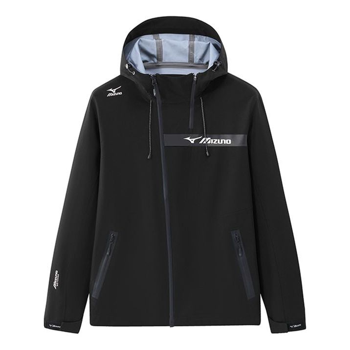 Tuulitakki Mizuno Outdoor Jacket Musta | A2CE3106