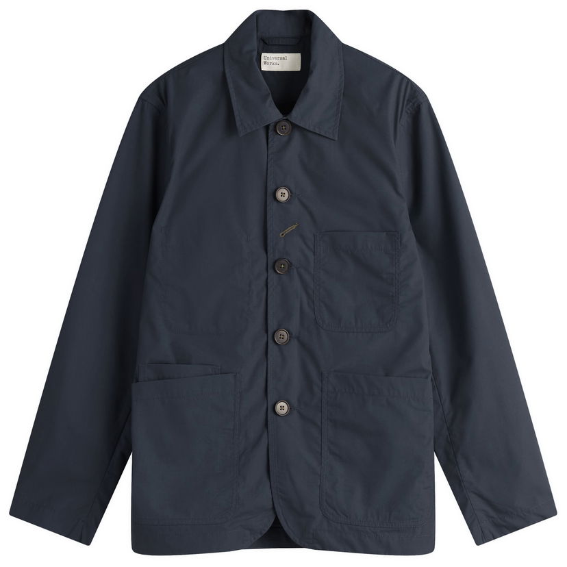 Takki Universal Works Bakers Jacket, Size Small Tummansininen | 00102-NVY