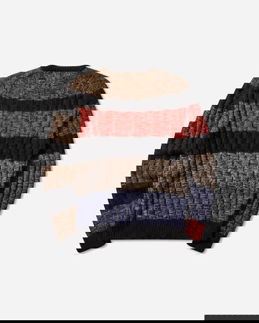 Villapaita Aries Mohair Cable Stripe Sweater Monivärinen | AR2004304 Multi, 2