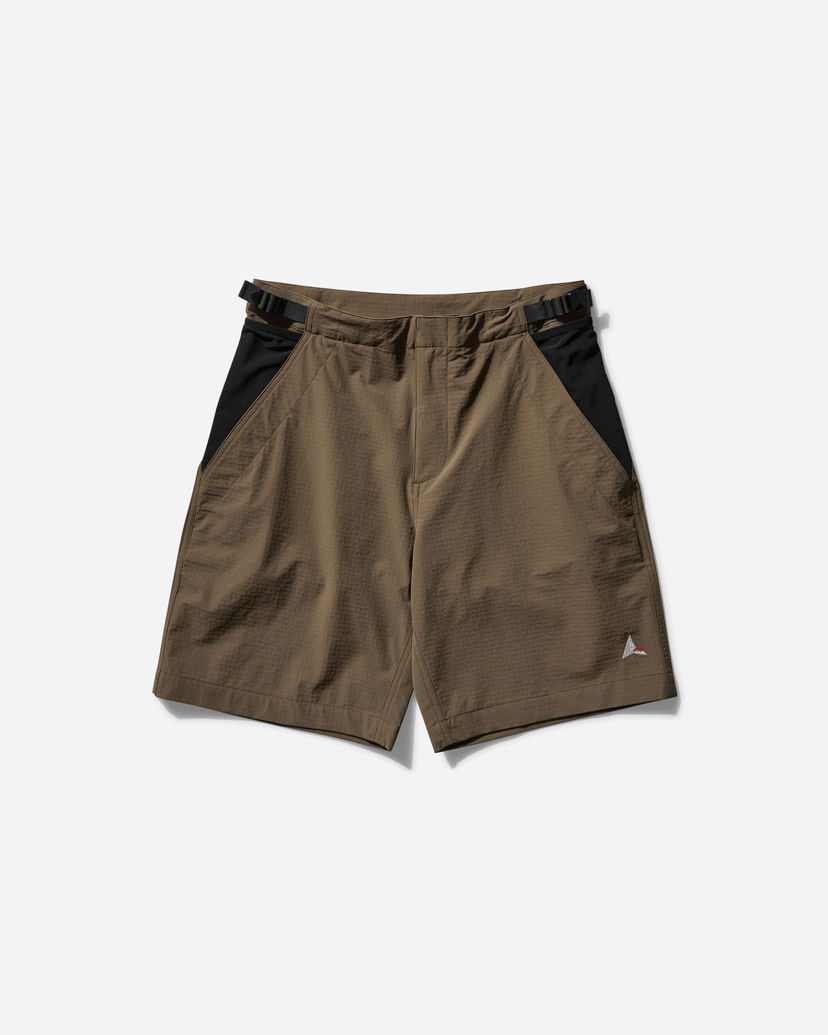 Shortsit ROA Sturdy Hiking Shorts Ruskea | RBMW0394FA277 GRN0012
