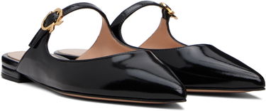 Tennarit ja kengät Gianvito Rossi Jane Ribbon Slide Loafers Musta | G95582-05RIC-NUI, 3