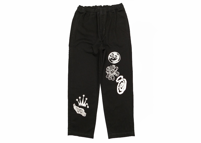 Cargo housut Stüssy Stussy Icon Beach Pants Musta | 116575-WABL