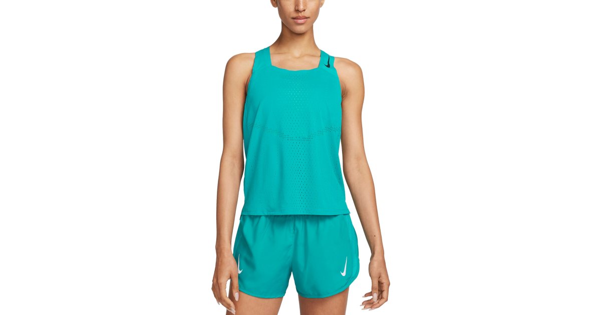 Tankkitoppi Nike Dri-FIT ADV AeroSwift Turkoosi | dm7551-443, 1