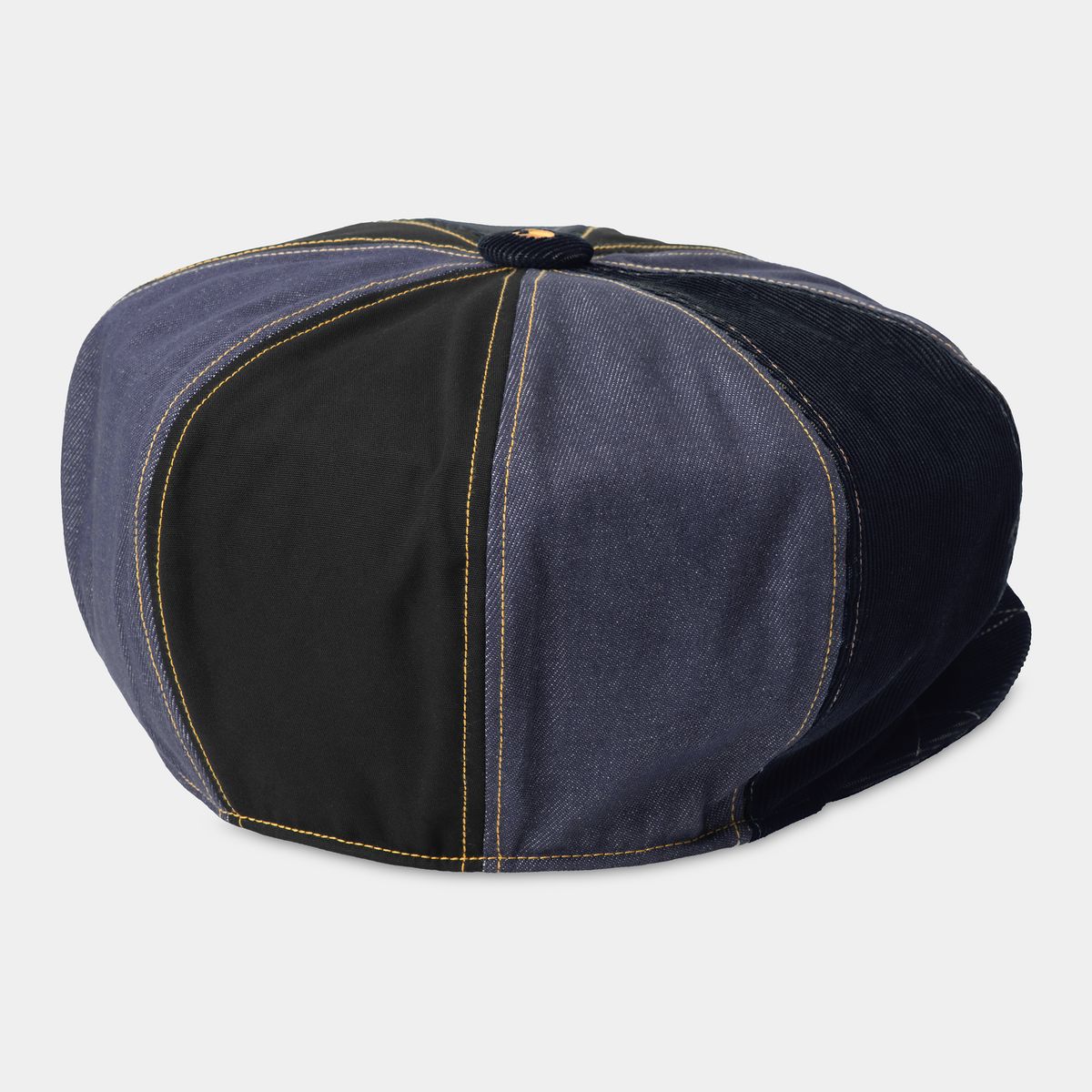 Korkki Carhartt WIP Nicholas Daley ND Ocean Cavern Paneled Mixed Fabric Baker Boy Cap Monivärinen | I034906_2, 1