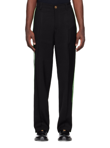 Housut Versace Striped Musta | 1008113 1A06179