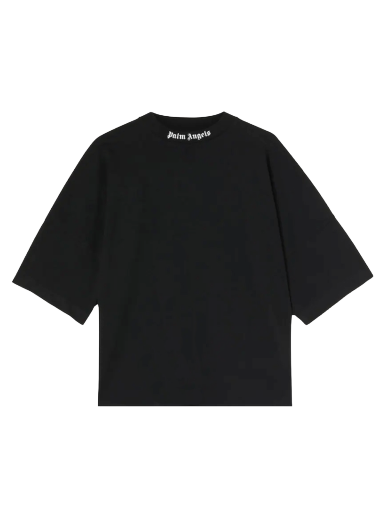 T-paita Palm Angels Classic Logo Over Tee Musta | PWAA023C99JER0011001