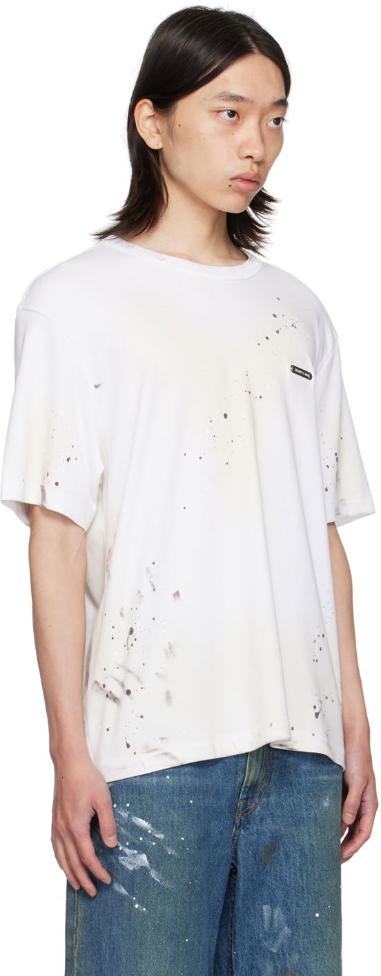 T-paita Helmut Lang T-Shirt With Print Valkoinen | O05HM596, 1