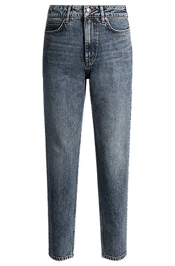 Jeans BOSS Tapered Mom Jeans Sininen | 50530317