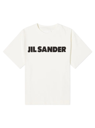 T-paita Jil Sander Logo Tee Valkoinen | J21GC0001-J45148-102