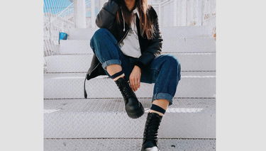 Tennarit ja kengät Dr. Martens Jadon II Mono Platform Vegan W Musta | DM25310001, 2