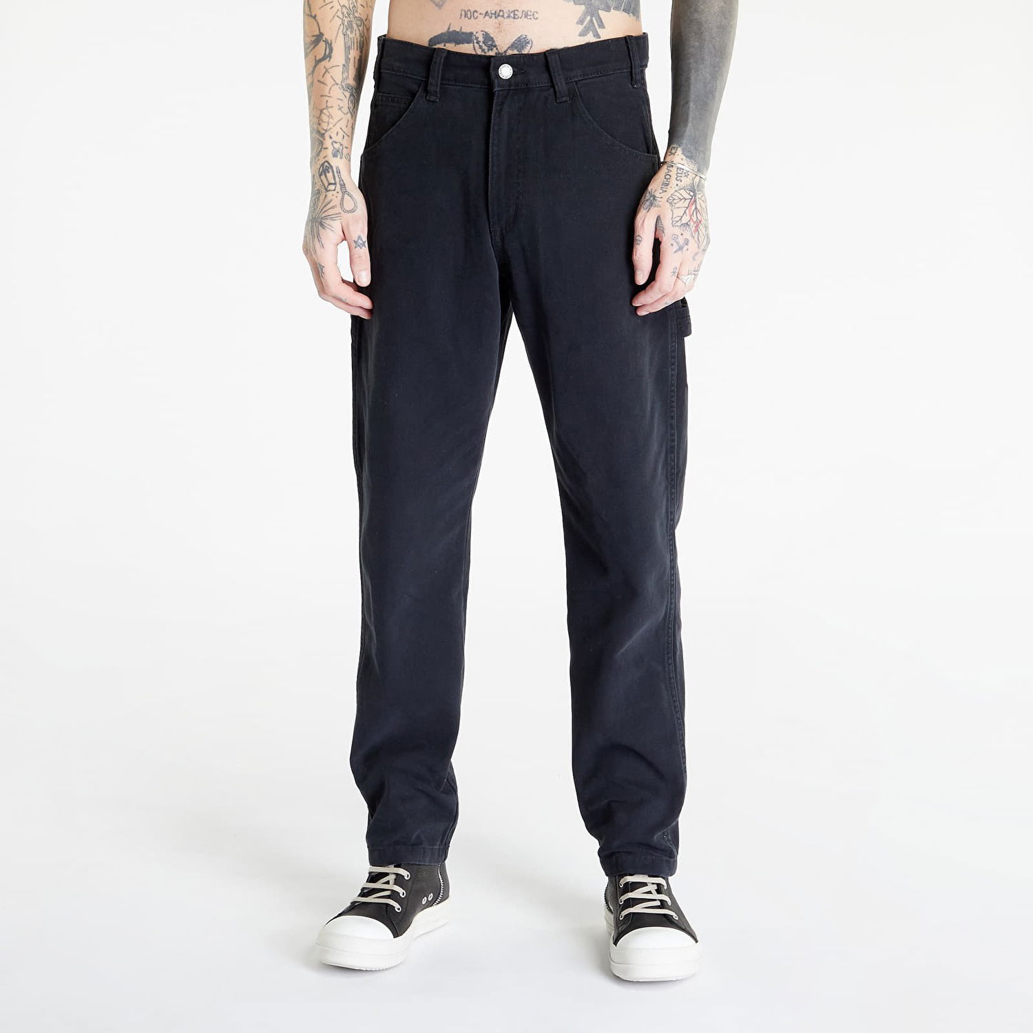 Housut Dickies Duck Canvas Carpenter Pant Musta | DK0A4XIFC401, 1