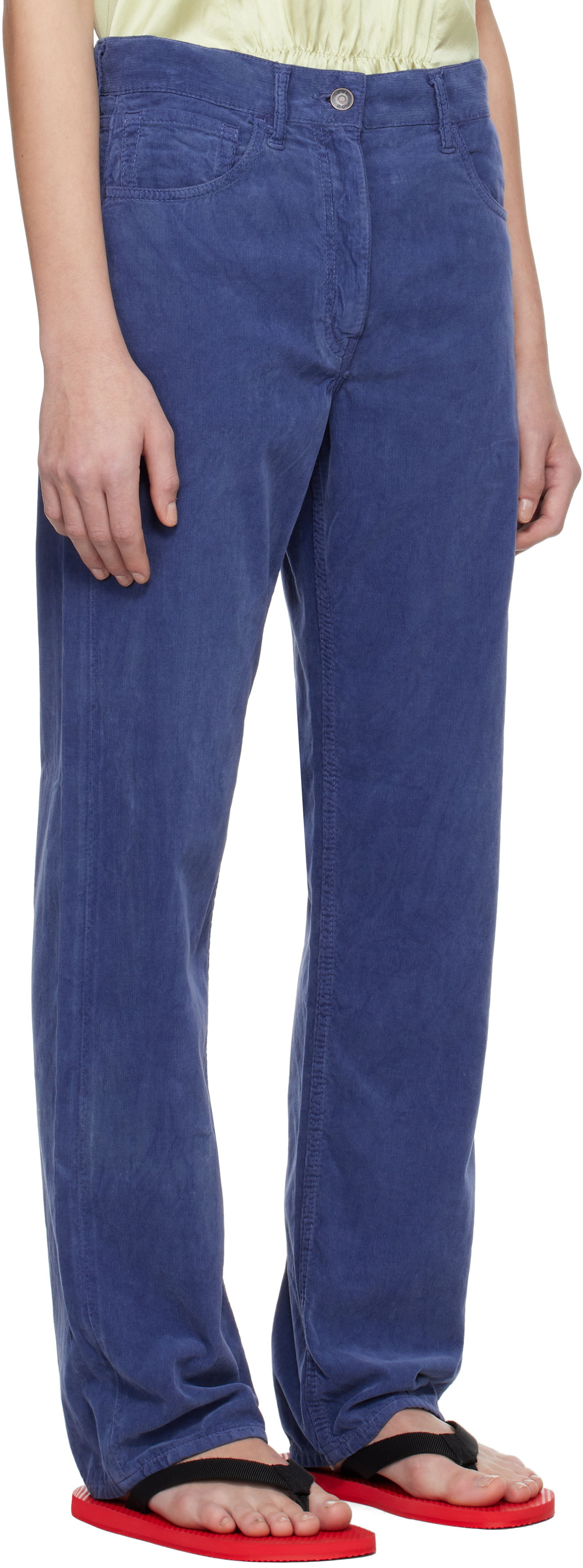 Housut The Row The Row Tarley Corduroy Trousers Sininen | 8766-W3737, 1