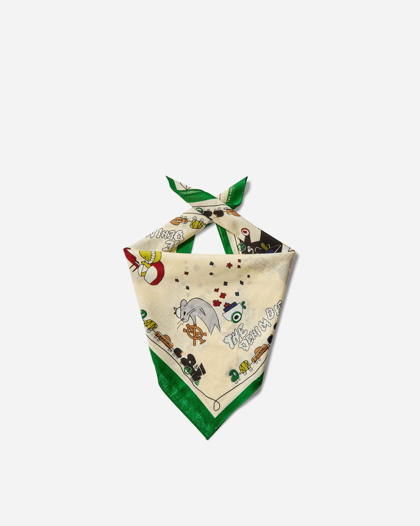 Huivi KAPITAL Bandana Peckish Rainbowy Park Monivärinen | K2504BA530 GREEN