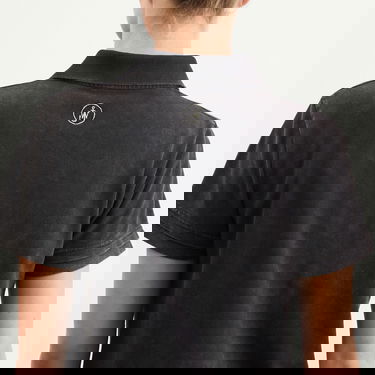 Poolopaita JW Anderson JW Anderson Layered Short Sleeve Polo Top, Size Large Musta | JO0277-PG1808-781, 5