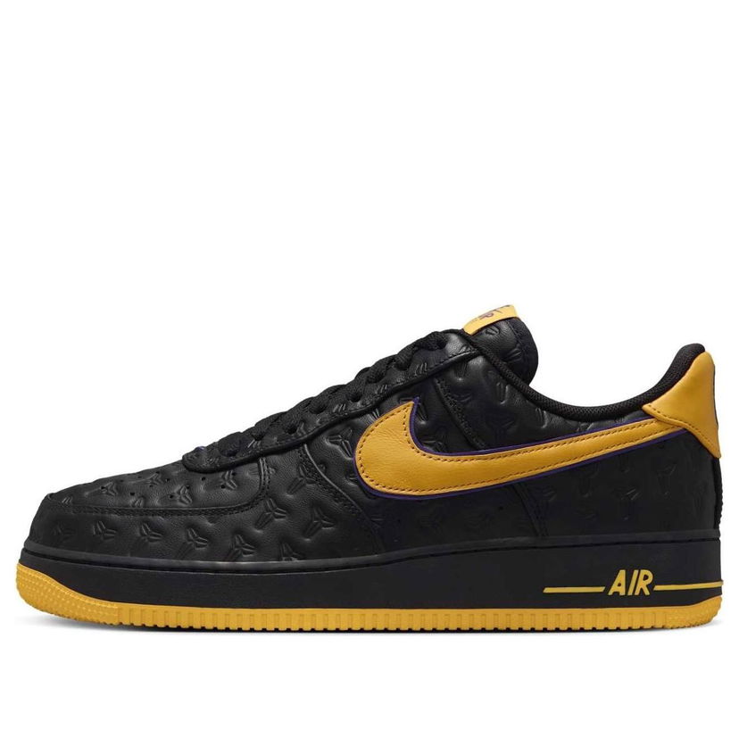 Tennarit ja kengät Nike Kobe Bryant Air Force 1 Low 'Lakers' Musta | HV5122-001