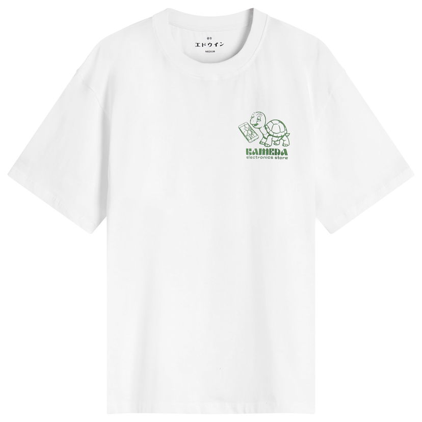 T-paita EDWIN Edwin Kaemra Graphic T-Shirt Valkoinen | I036396-0267