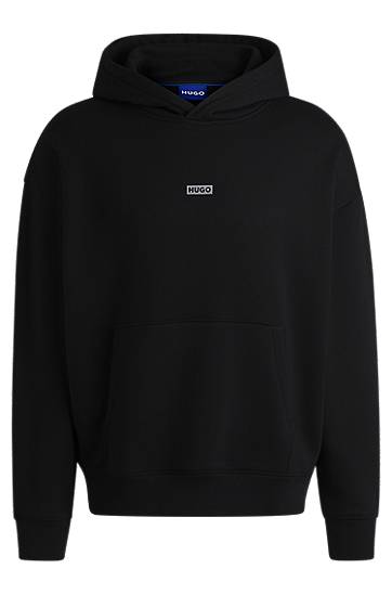 Huppari BOSS Hugo Loose Fit Hoodie Musta | 50510724