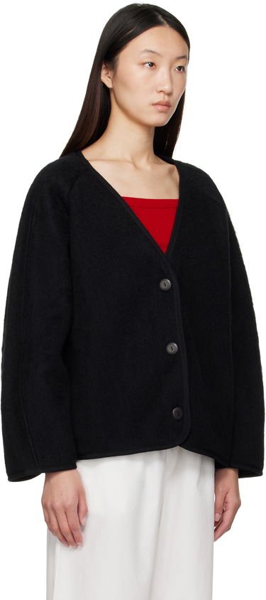 Takki Baserange Fortu V-Neck Button-Up Cardigan Jacket Vihreä | OUFJ-BW-AU25, 4