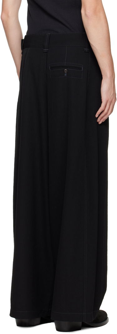 Housut LEMAIRE LEMAIRE Maxi Utility Trousers Musta | PA1249 LF1457, 2