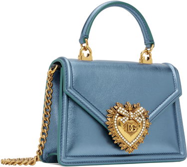 Käsilaukku Dolce & Gabbana Devotion Small Top Handle Bag Sininen | BB6711 AY812, 1