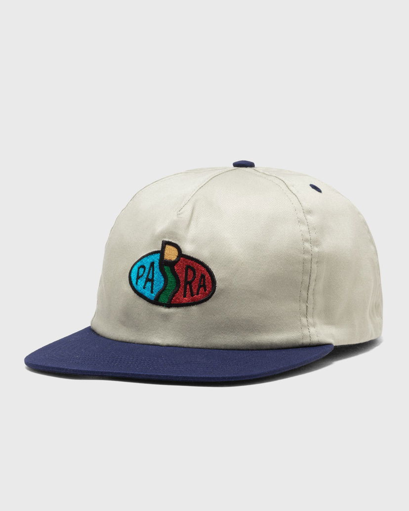 Hattu By Parra Legs Logo 5-Panel Hat Beige | 54290