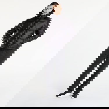 Puffer takki Urban Classics Hooded Shiny Puffer Jacket Musta | TB7585-00007, 4