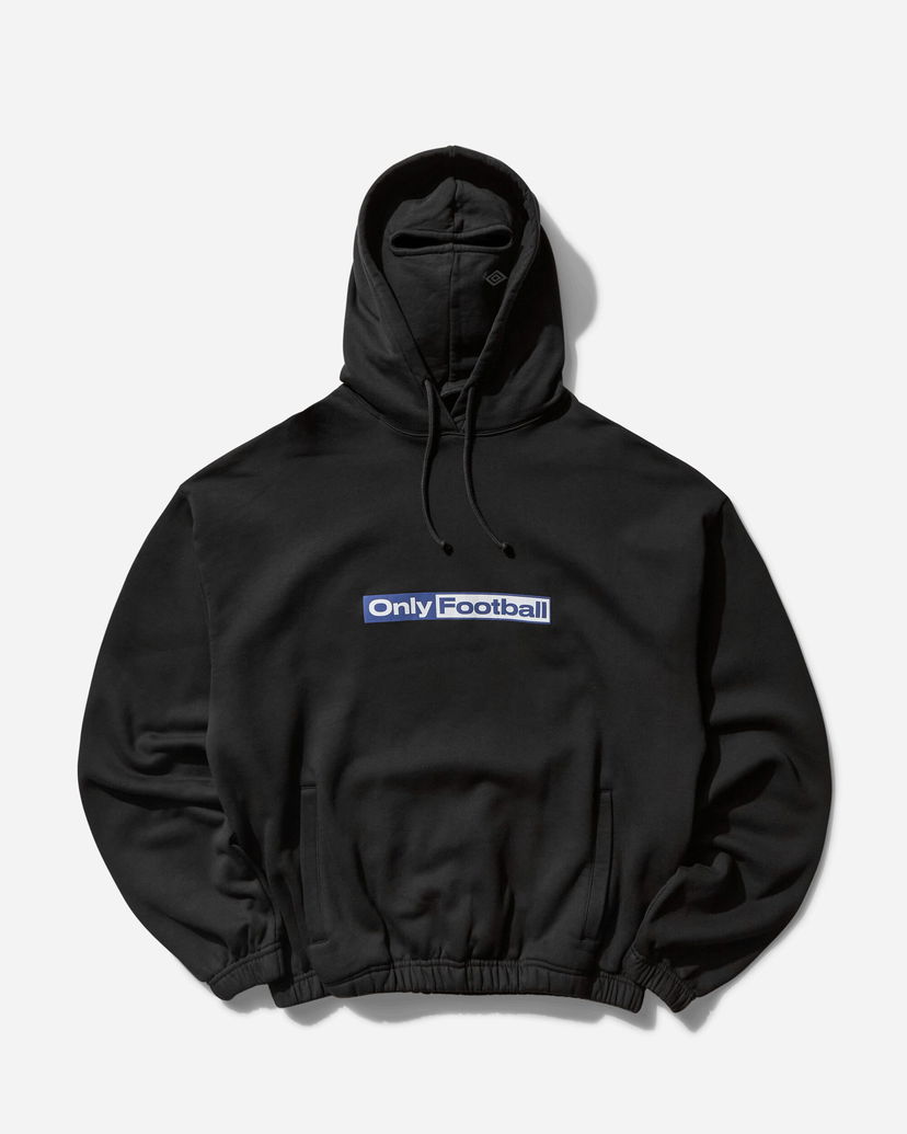 Huppari Umbro Only Football Masked Hoodie Musta | UBMW0283FA180 BLK0020