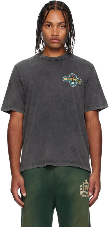 T-paita AMIRI AMIRI 'Hollywood' Wolf Graphic T-Shirt Musta | AMJYTE1266, 0