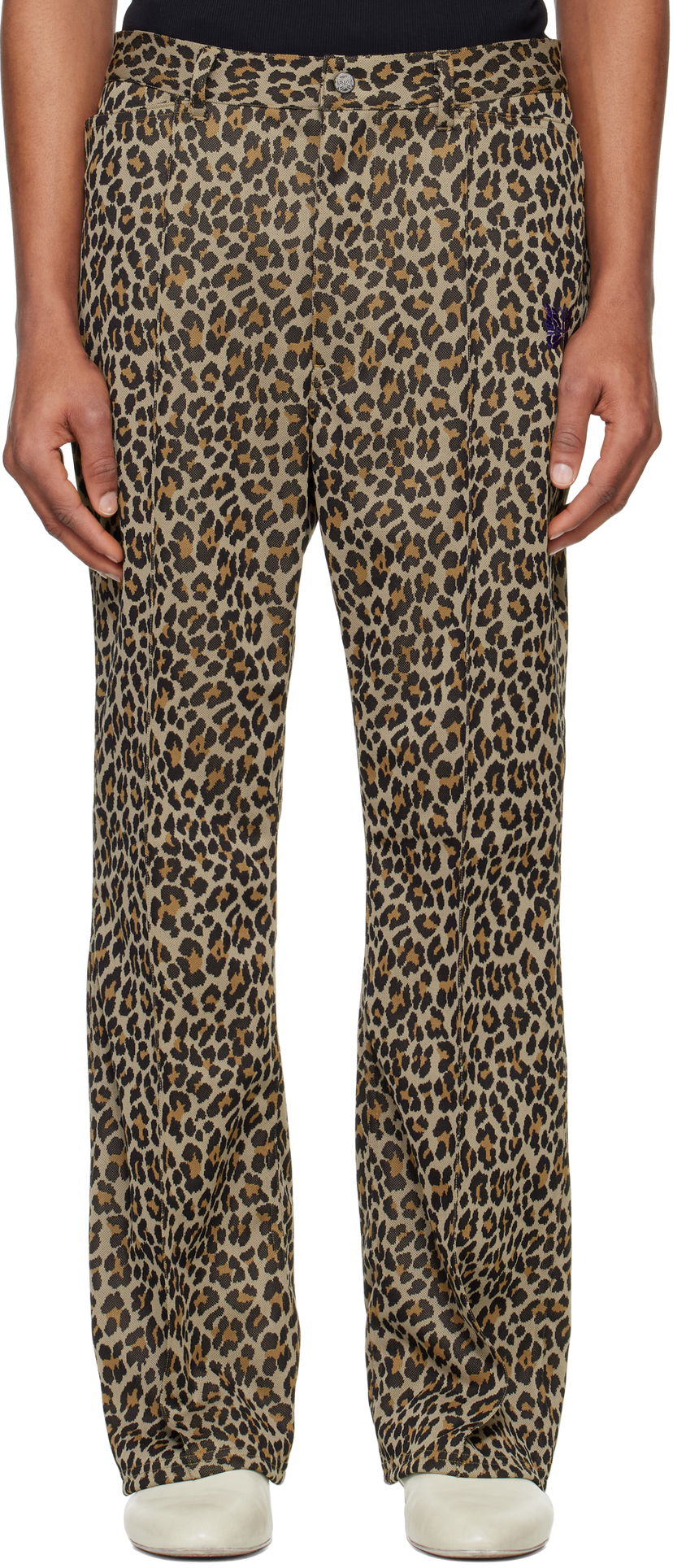 Housut Needles Needles Boot-Cut Trousers Ruskea | QV318