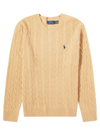 Villapaita Polo by Ralph Lauren Wool Cashmere Crewneck Beige | 710876762009