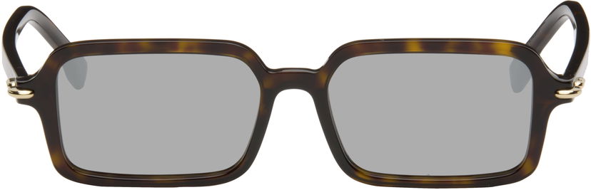 Aurinkolasit FENDI Fendi Selleria Rectangle Sunglasses Ruskea | FE40174FW5452C 192337228605