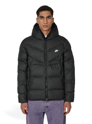 Puffer takki Nike Sportswear Storm-FIT Windrunner PRIMALOFT® Musta | dr9605-010