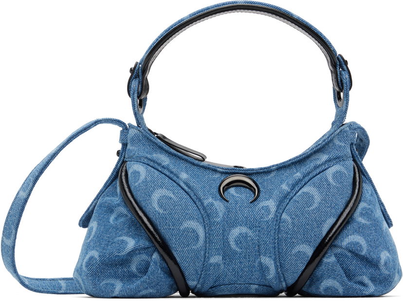 Käsilaukku Marine Serre Mini Denim Bag Sininen | WBA006A